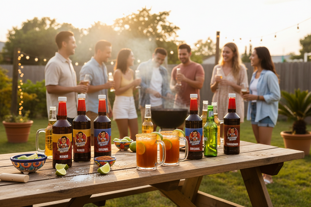 Mixer para Micheladas Mr Choco - Sabor Original (32 oz)